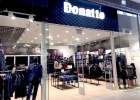 Торговая мебель для магазина мужской одежды DONATTO.